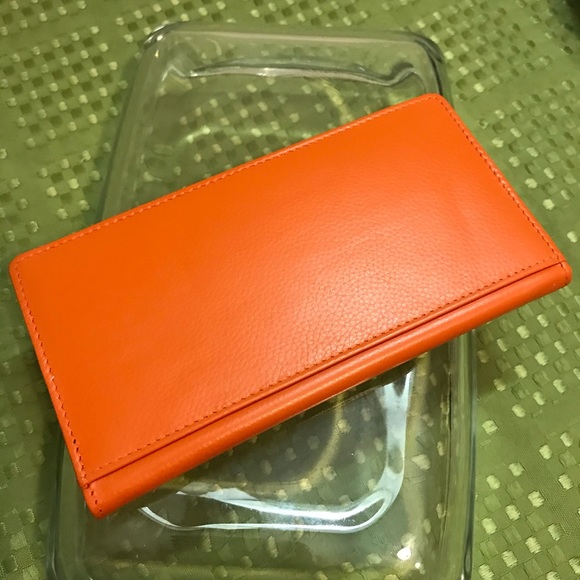New GENUINE Leather checkbook cover wallet - Picture 2 of 3
